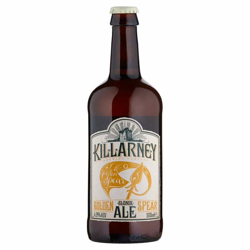 Killarney Brewing Company Golden Blonde Ale Spear 500ml Killarney Brewing Company Golden Blonde Ale Spear 500ml