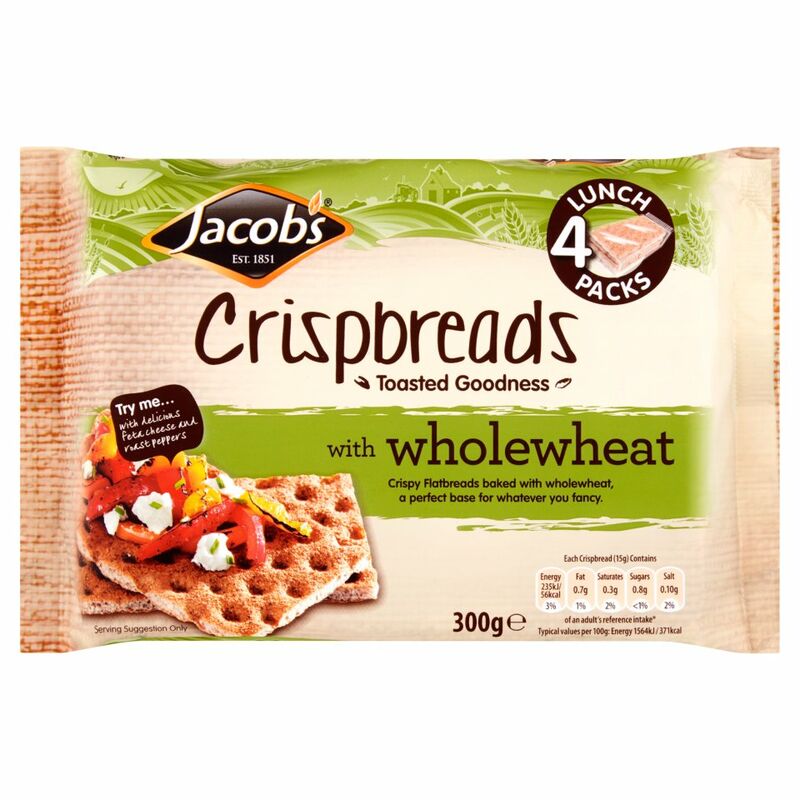 Jacob's Crispbread with Wholewheat 300g
