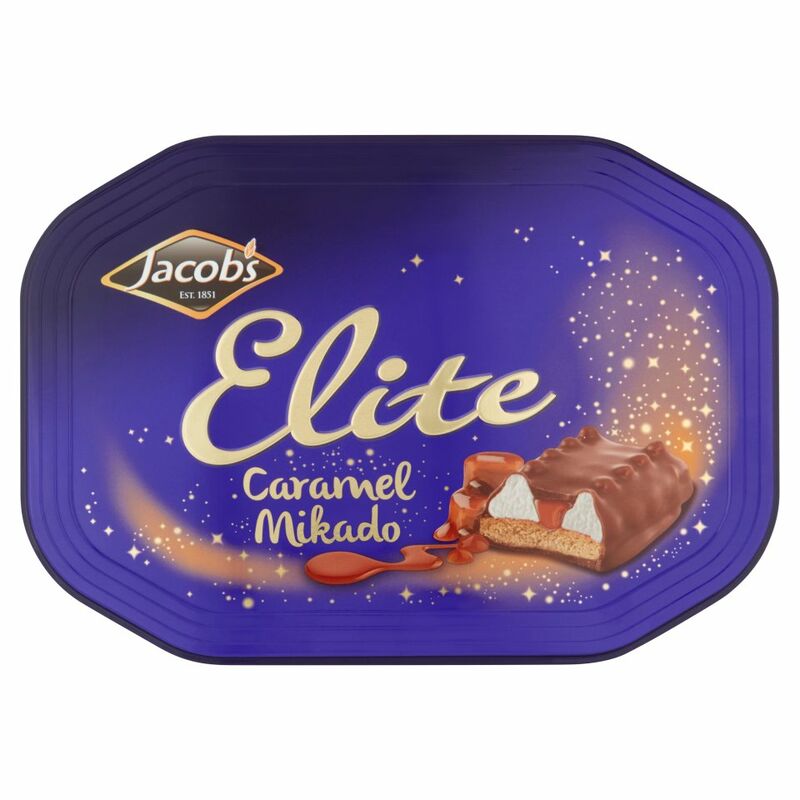 Jacob's Elite Caramel Mikado Tin