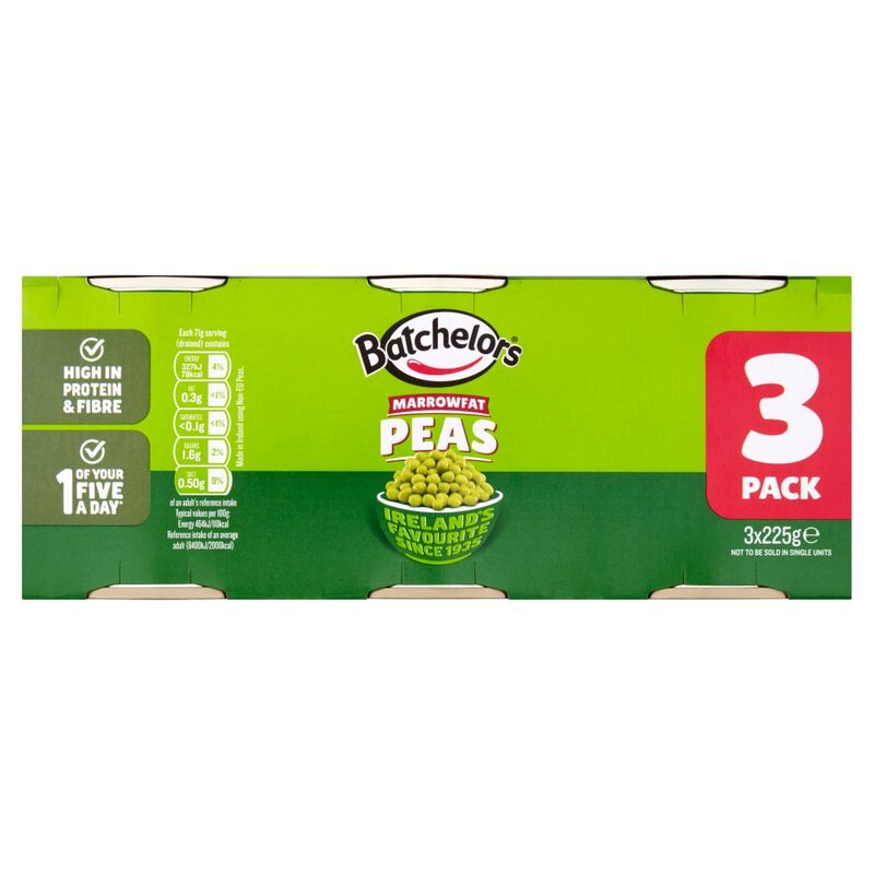 Batchelors Marrowfat Peas 3 x 225g