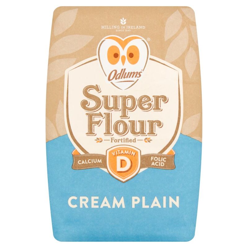 Odlums Super Flour Cream Plain 1kg