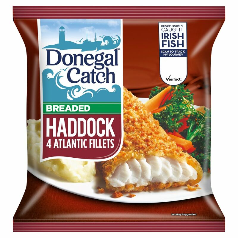 Donegal Catch 4 Breaded Haddock Atlantic Fillets 400g