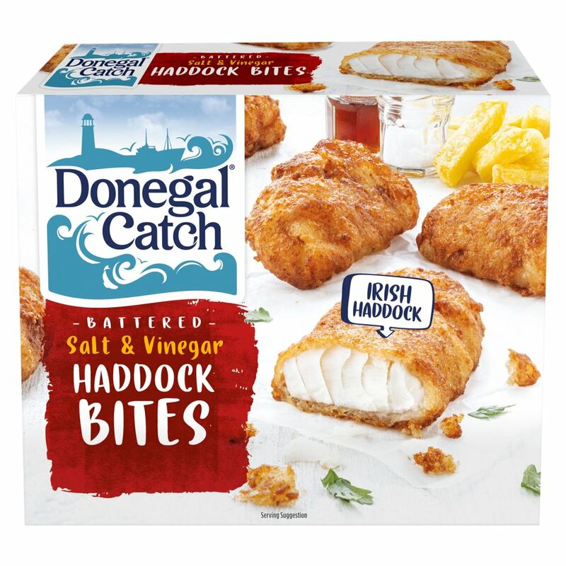 Donegal Catch Battered Salt & Vinegar Haddock Bites 270g