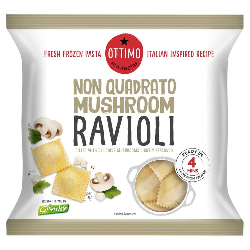 Ottimo Non Quadrato Mushroom Ravioli 300g