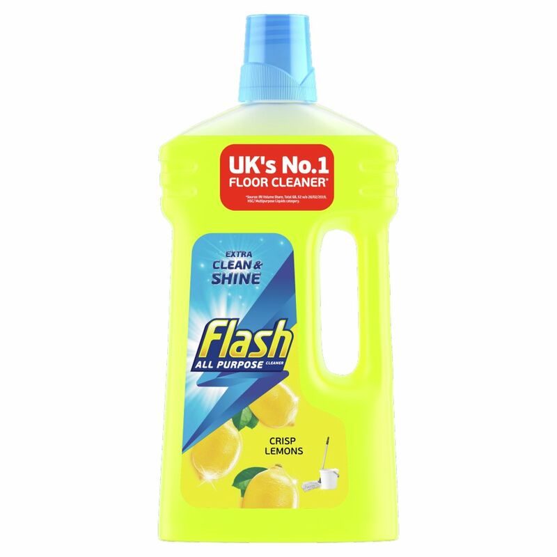 Flash Multi-Surface & Floor Liquid Cleaner Lemon 1l