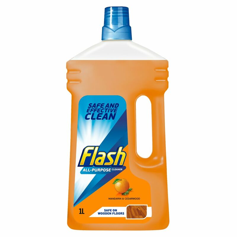 Flash Multi-Surface Mandarin & Cedarwood Liquid 1L
