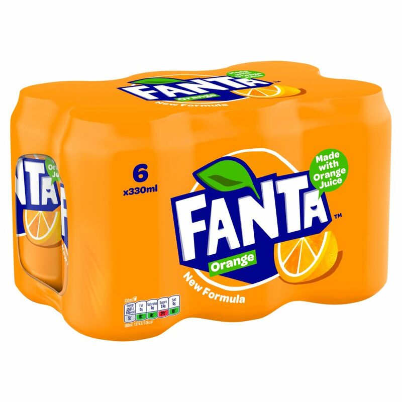 Fanta Orange 6 x 330ml