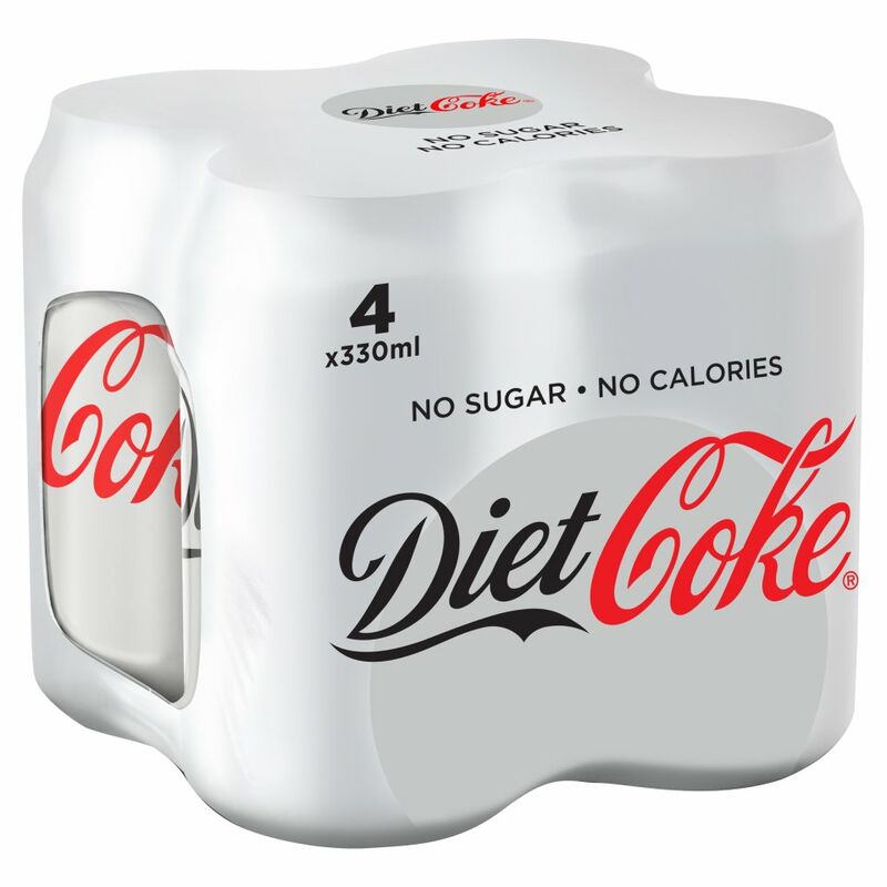 Diet Coke 4 x 330ml Diet Coke 4 x 330ml
