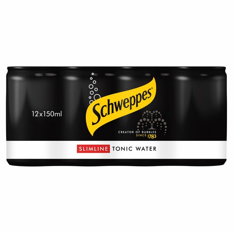 Schweppes Slimline Tonic Water 12 x 150ml