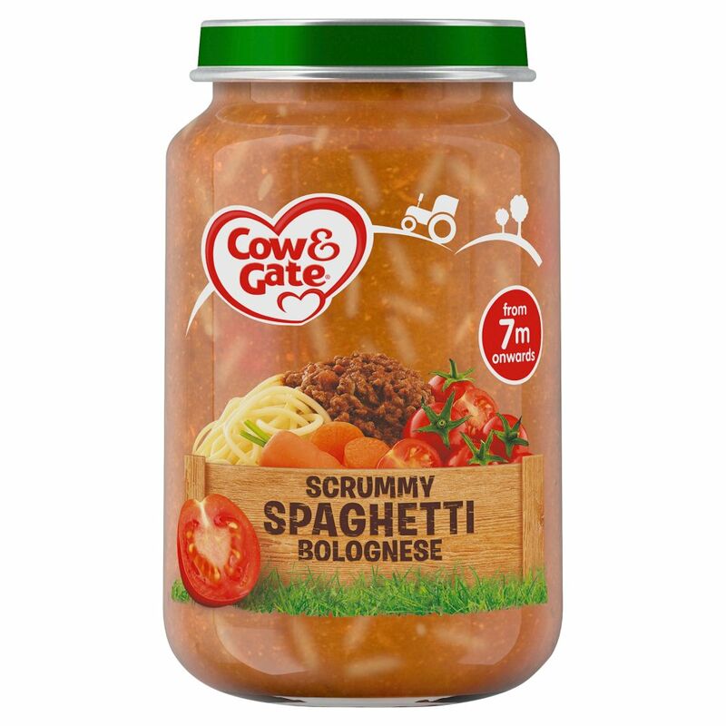 Cow & Gate Scrummy Spaghetti Bolognese from 7m Onwards 200g