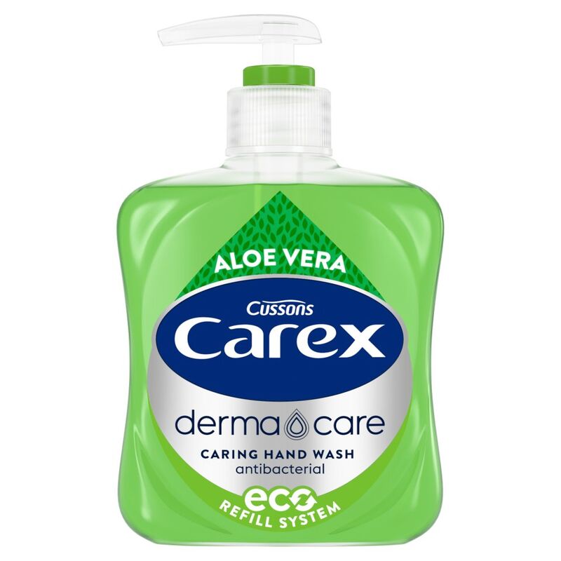 Carex Derma Care Antibacterial Caring Hand Wash Aloe Vera  250ml
