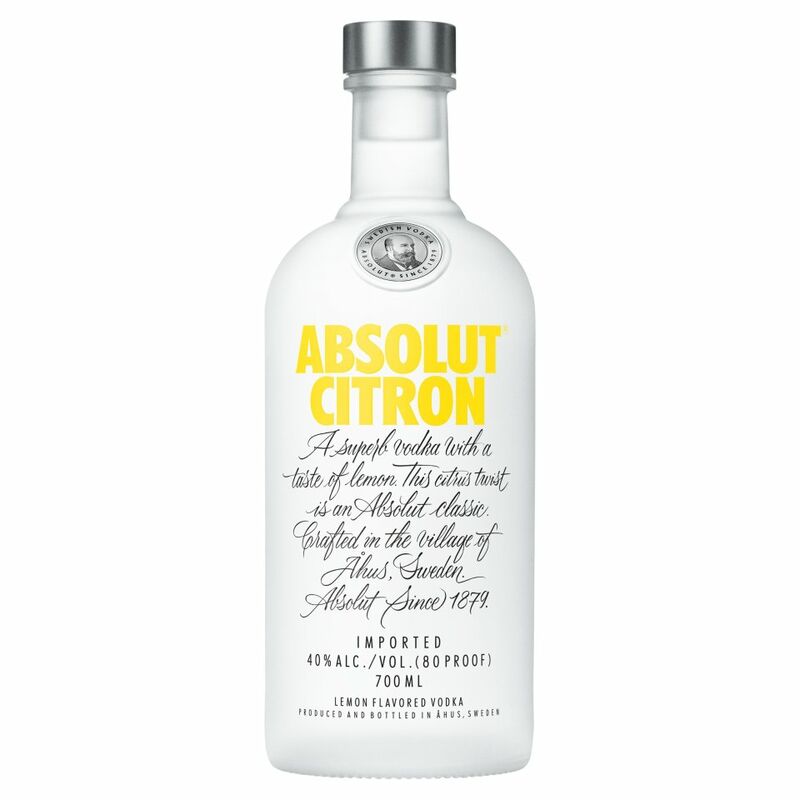 Absolut Citron Vodka 700ml