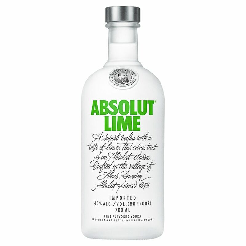 Absolut Lime Vodka 700ml