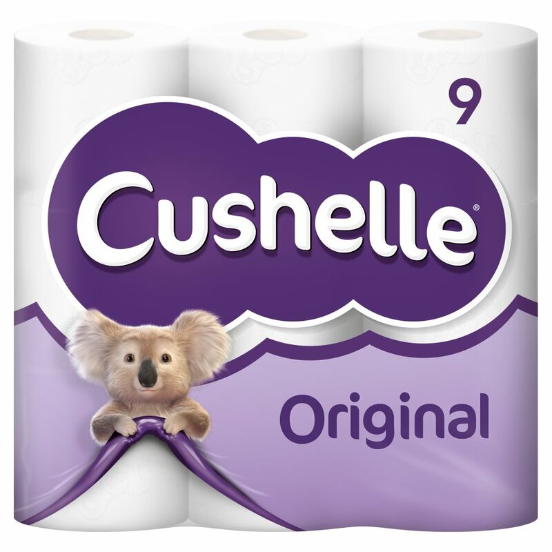 Cushelle White 9 Toilet Rolls Cushelle White 9 Toilet Rolls