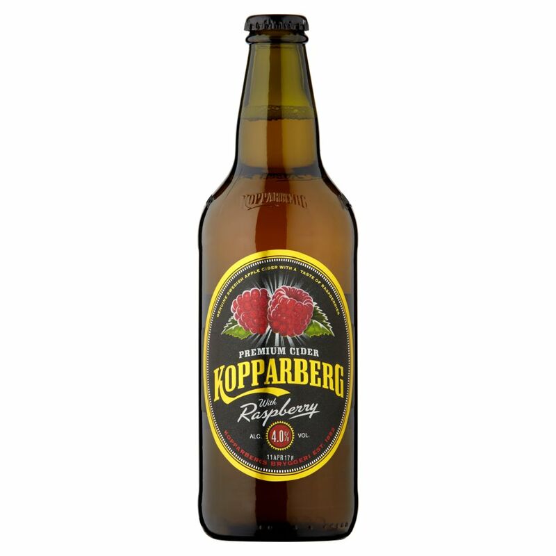 Kopparberg Premium Cider with Raspberry 500ml Kopparberg Premium Cider with Raspberry 500ml