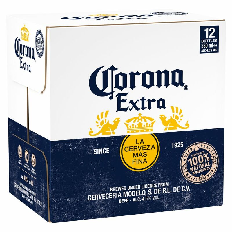 Corona Lager Beer Bottles 12 x 330ml