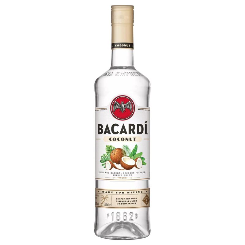 BACARDÍ Coconut Rum Flavoured Spirit Drink, 70cl