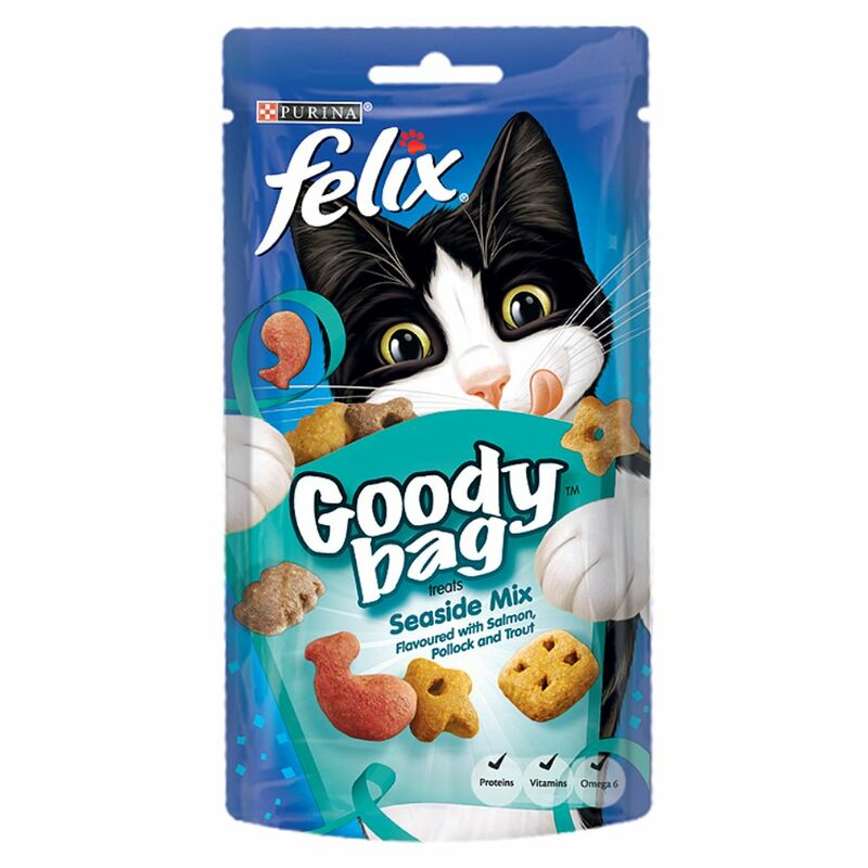 Felix Goody Bag Cat Treat Seaside Mix 60g