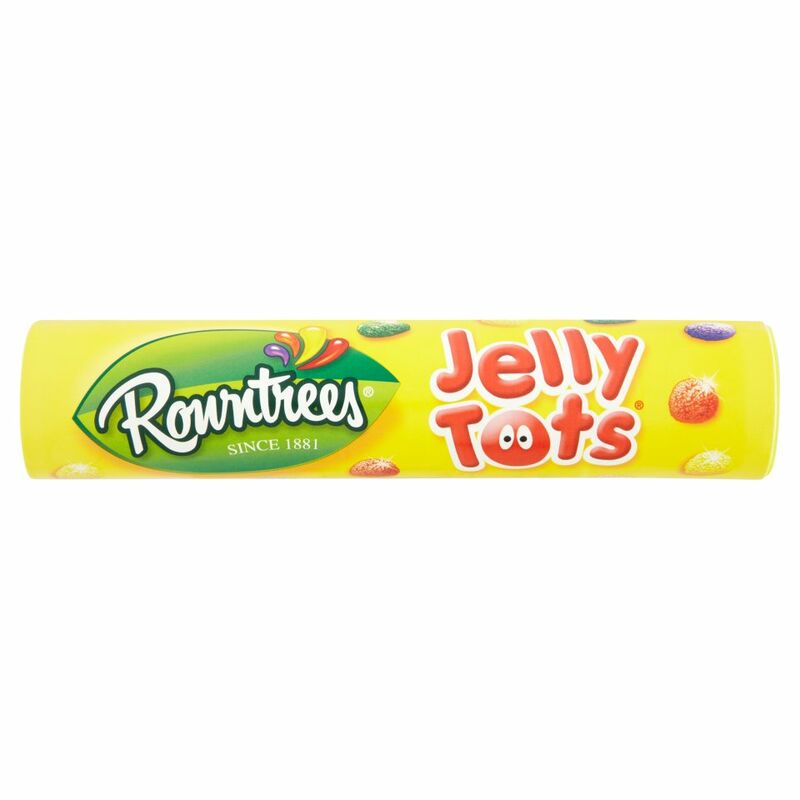 Rowntree's Jelly Tots Giant Tube 130g Rowntree's Jelly Tots Giant Tube 130g