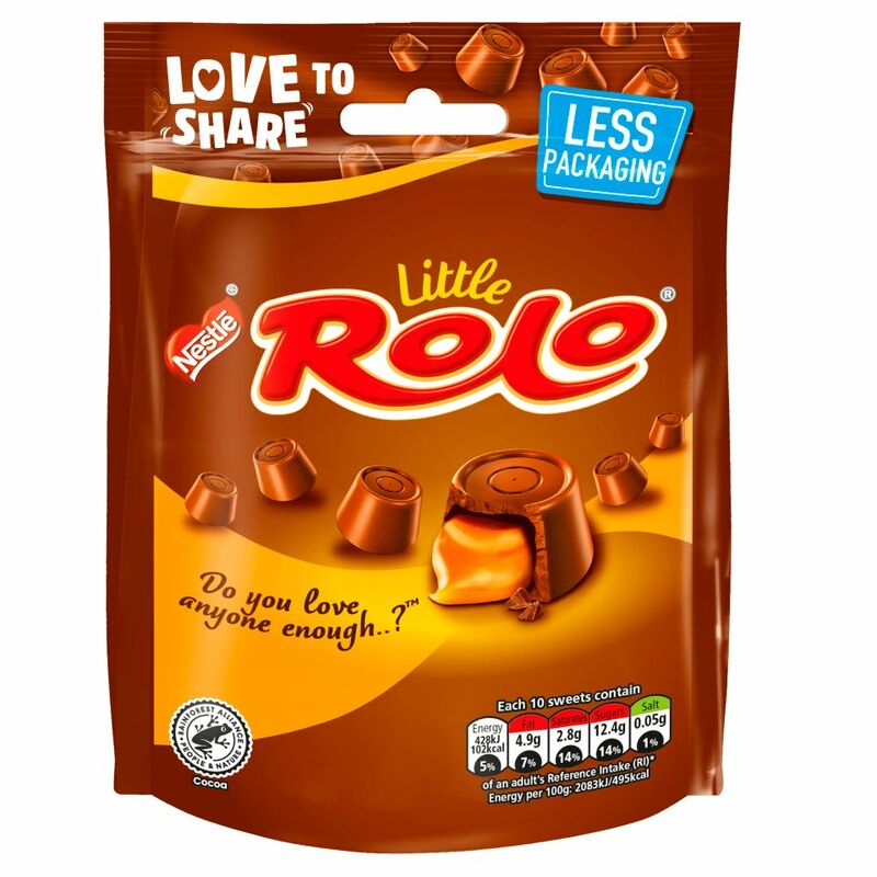 Little Rolo Milk Chocolate Caramel Sharing Bag 103g