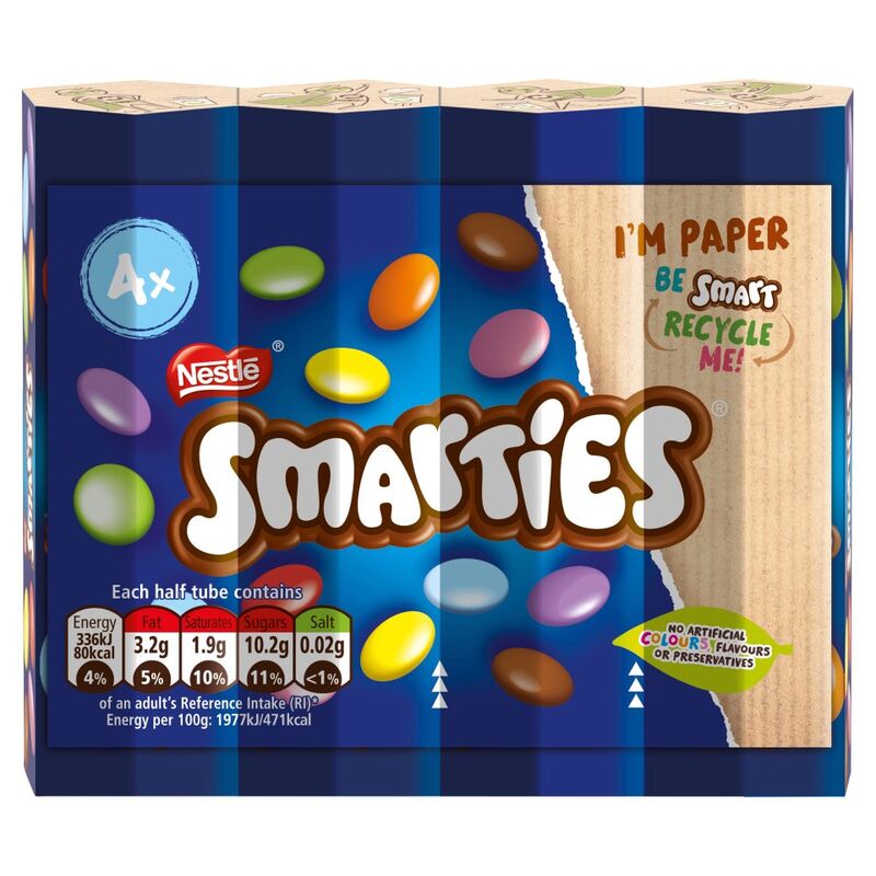 Smarties  4 x 34g (136g)