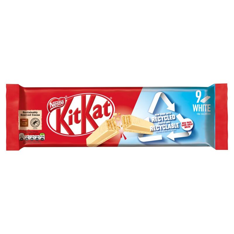 KitKat 2 Finger White 9 x 20.7g (186.3g)