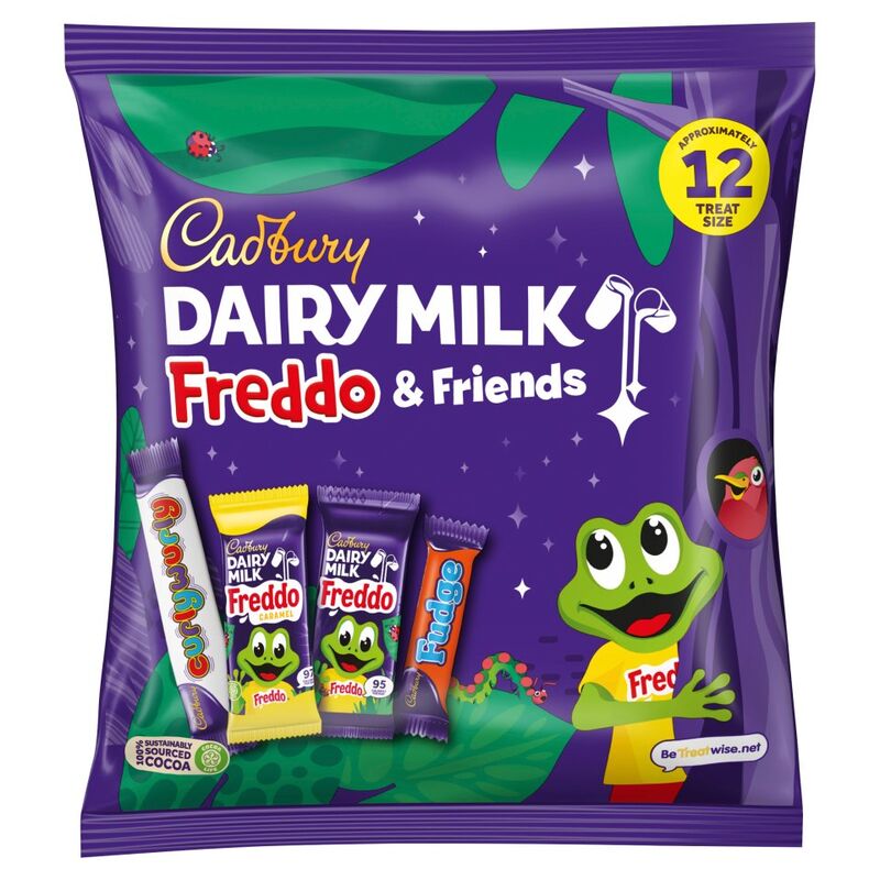 Cadbury Dairy Milk Freddo & Friends Chocolate Bag 191g