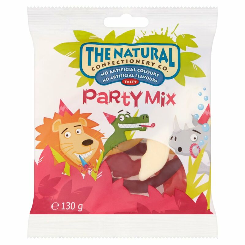 The Natural Confectionery Co. Party Mix 130g The Natural Confectionery Co. Party Mix 130g