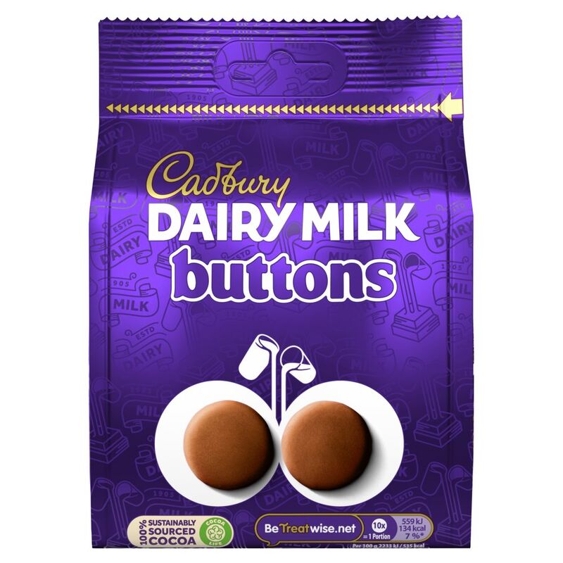 Cadbury Dairy Milk Buttons 119g