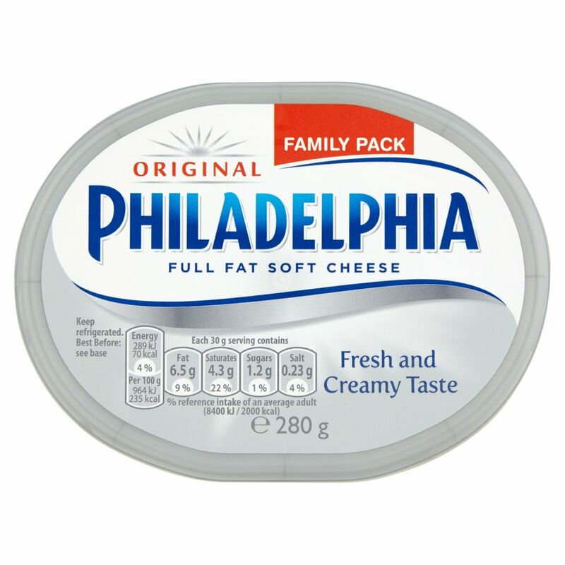 Philadelphia Original Soft White Cheese Family Pack 280g