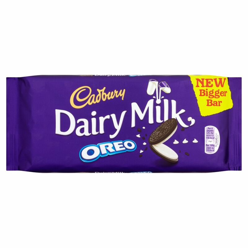 Cadbury Dairy Milk with Oreo Chocolate Bar 185g