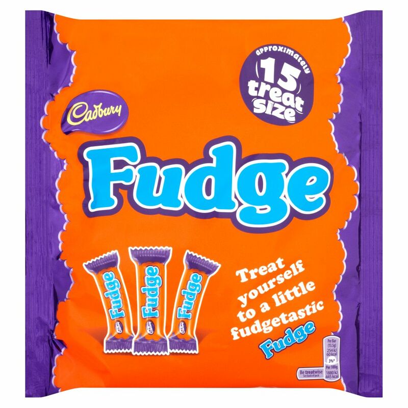 Cadbury Fudge 15 Treatsize Bars 202g
