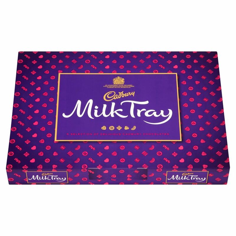 Cadbury Milk Tray Chocolate Box 530g