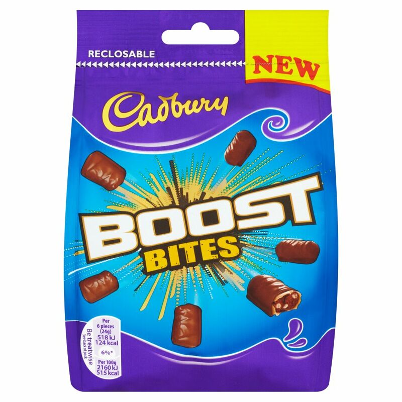 Cadbury Boost Bites Chocolate Bag 108g