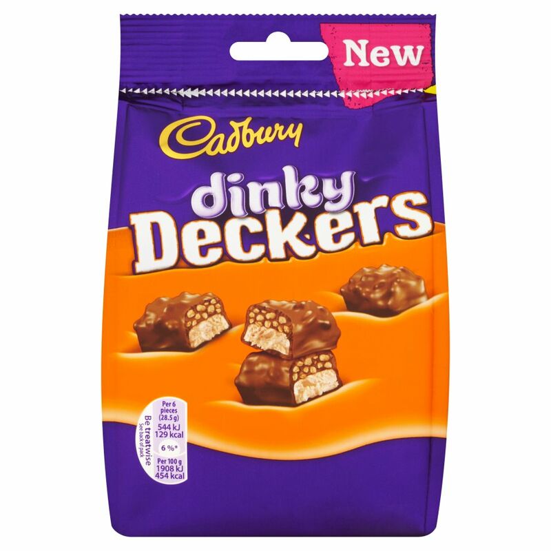 Cadbury Dinky Deckers Chocolate Bag 120g