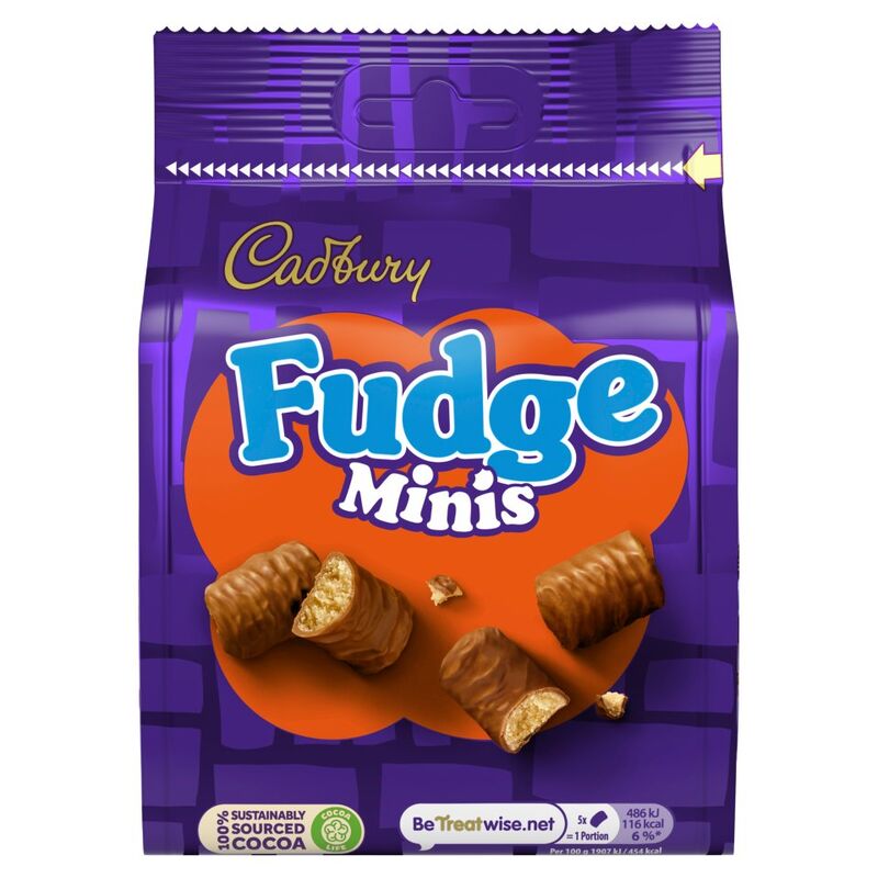 Cadbury Fudge Minis 120g