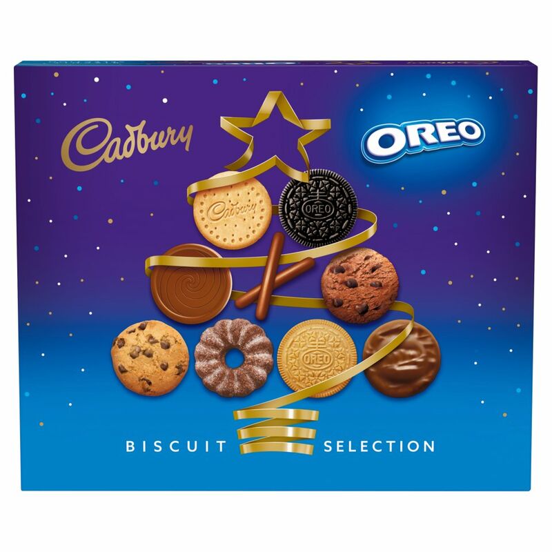 Cadbury & Oreo Biscuit Assortment Carton 500g