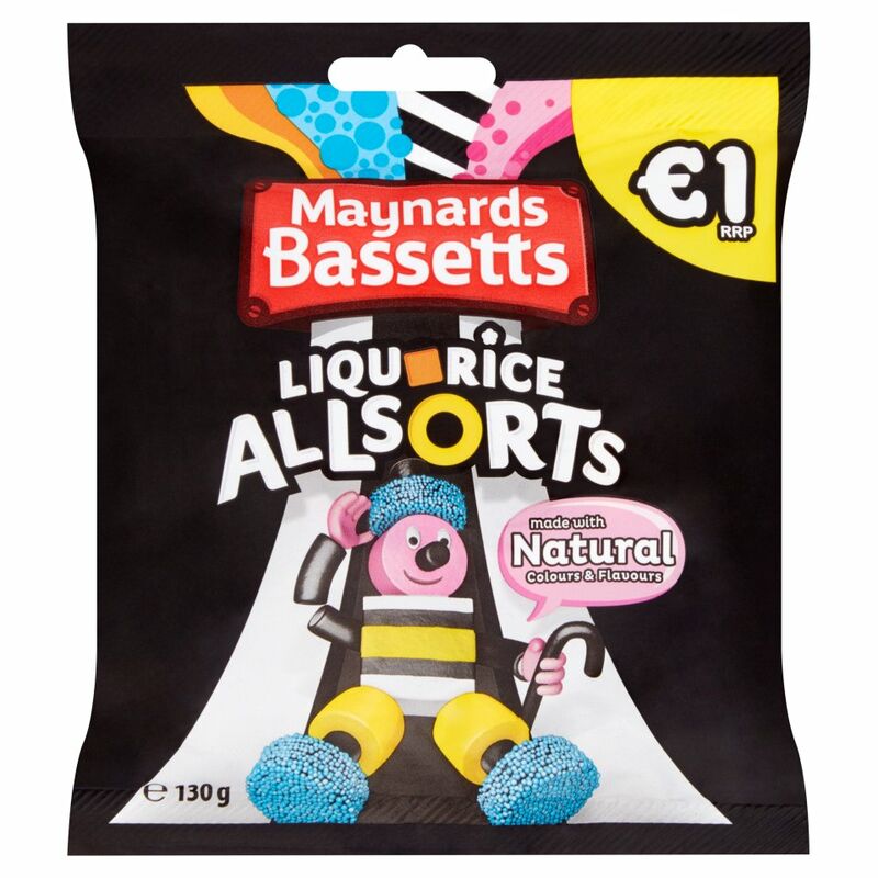 Maynards Bassetts Liquorice Allsorts 130g