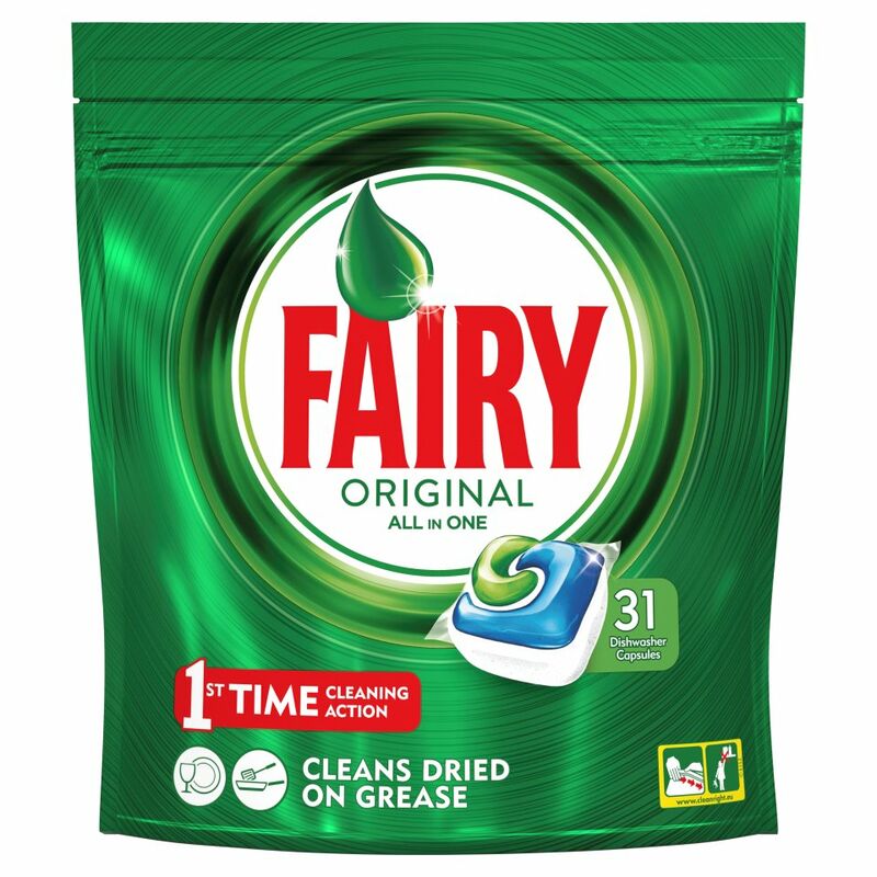 Fairy Original All In One Dishwasher Tablets Regular x31