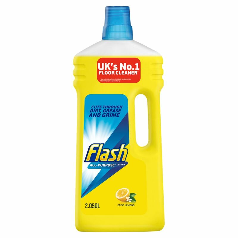 Flash Liquid Lemon Powerful Multi Surface Cleaner 2.050L