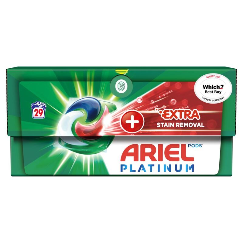 Ariel PODS® Platinum, Washing Liquid Capsules 29 Washes