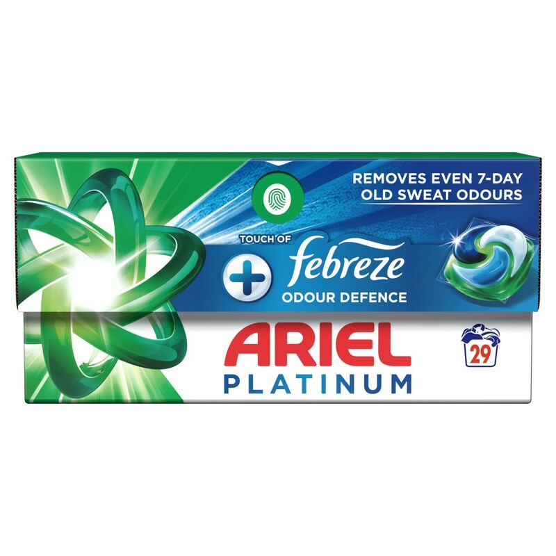 Ariel Platinum PODS®, Washing Liquid Capsules 29 Washes