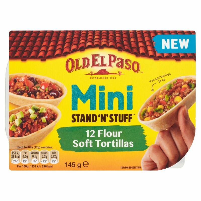 Old El Paso Mini Soft Tortillas 145g Centra