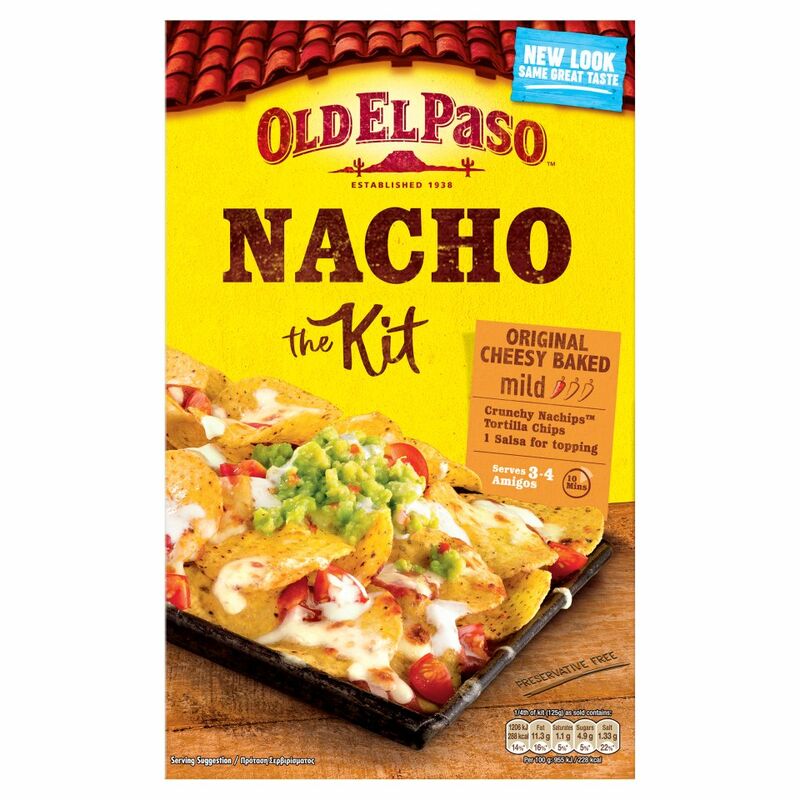 Old El Paso Original Cheesy Baked Nacho Kit 505g