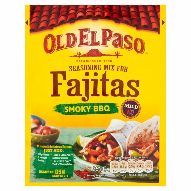 Old El Paso Seasoning Mix Fajita 35g Centra