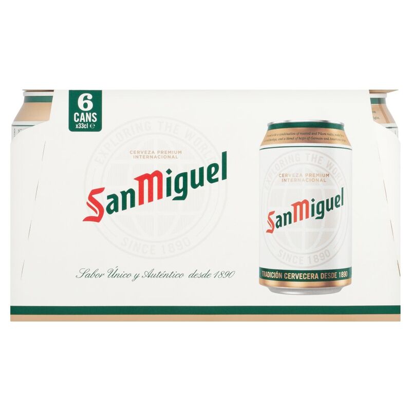 San Miguel  6 x 33cl