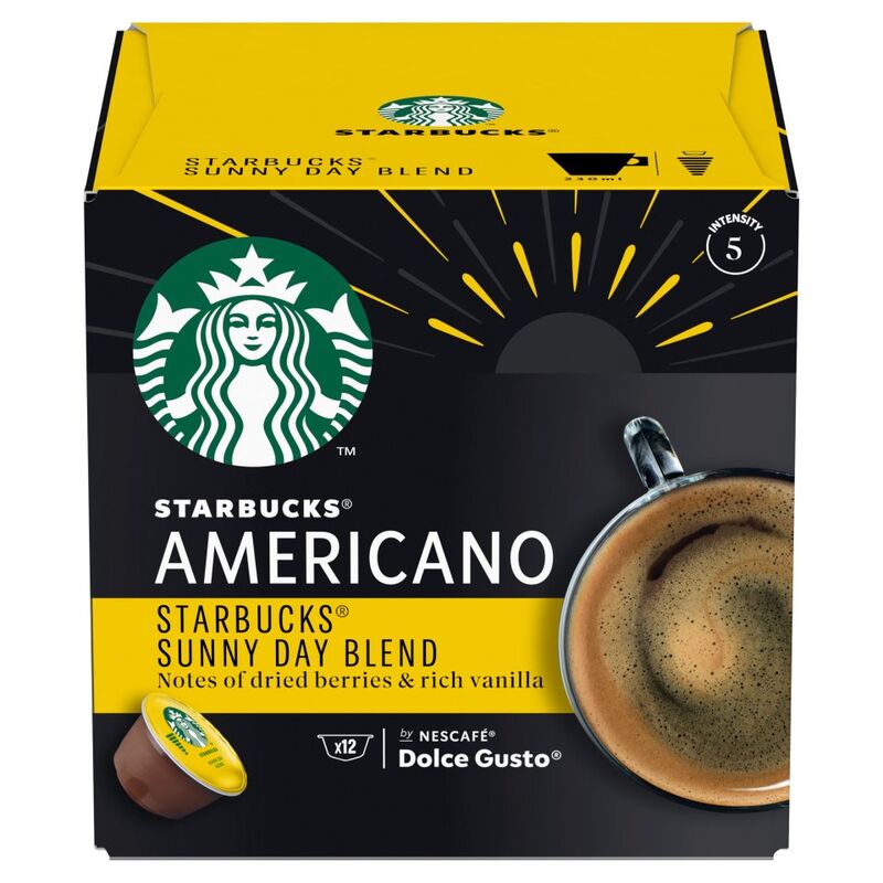 Starbucks Americano Sunny Day Blend 12 x 8.3g (99.6g)