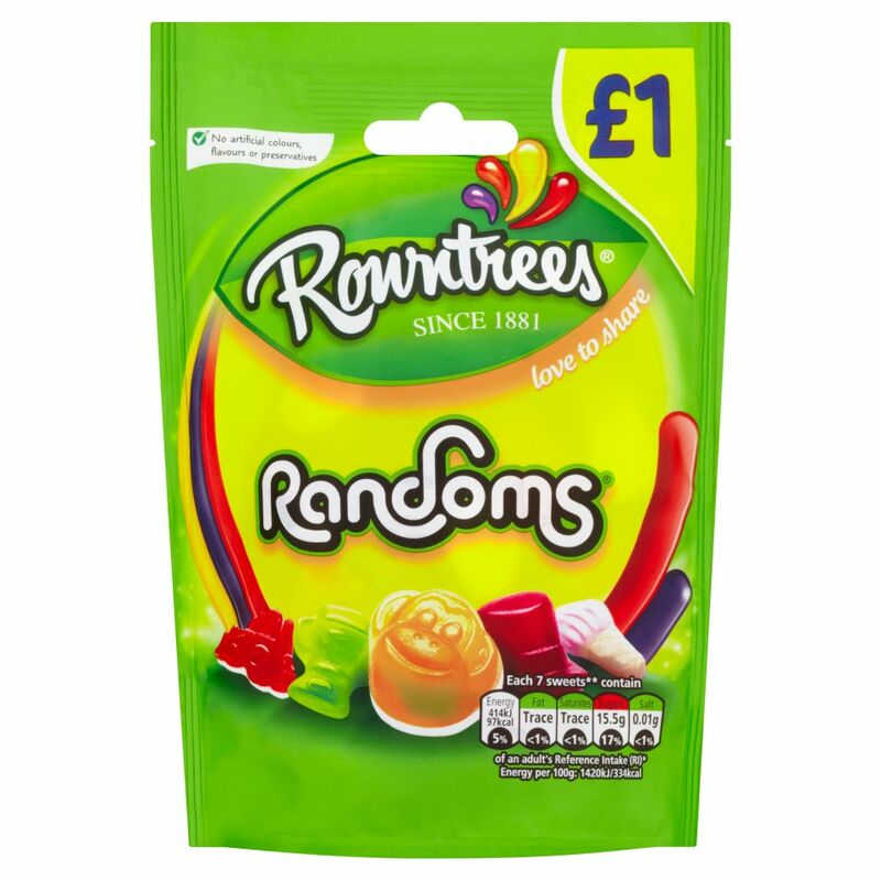 Rowntree Randoms Pouch 120g Centra 
