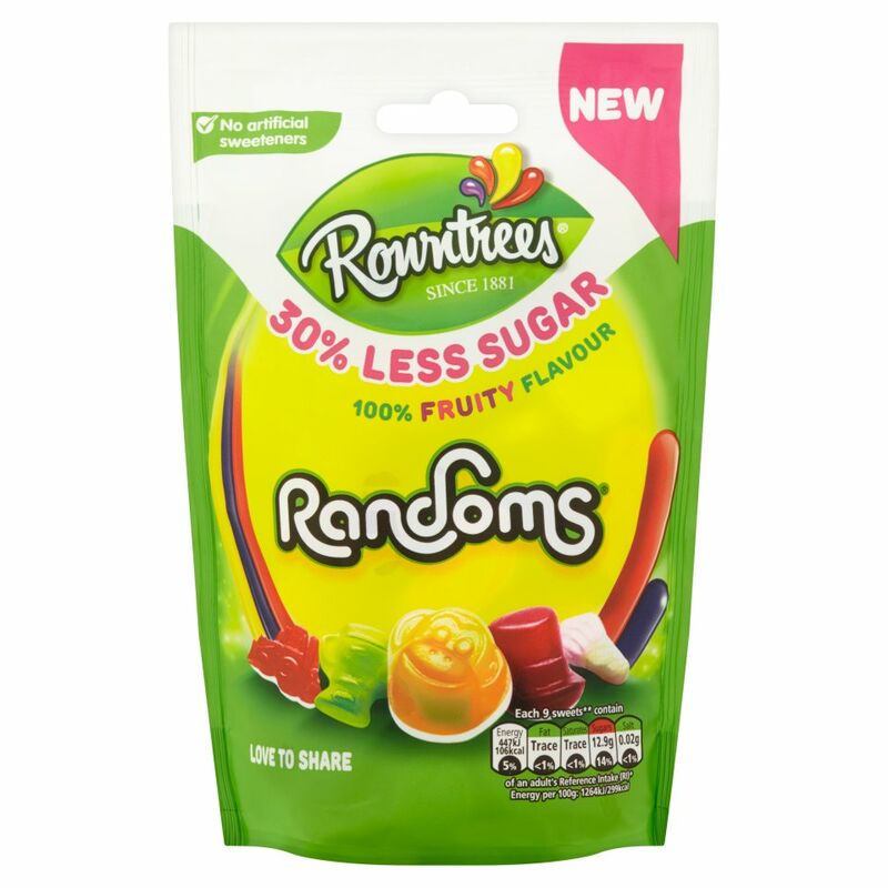 ROWNTREE'S 30% Less Sugar Randoms 110g
