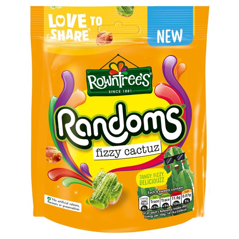 Rowntree's Randoms Fizzy Cactuz 130g